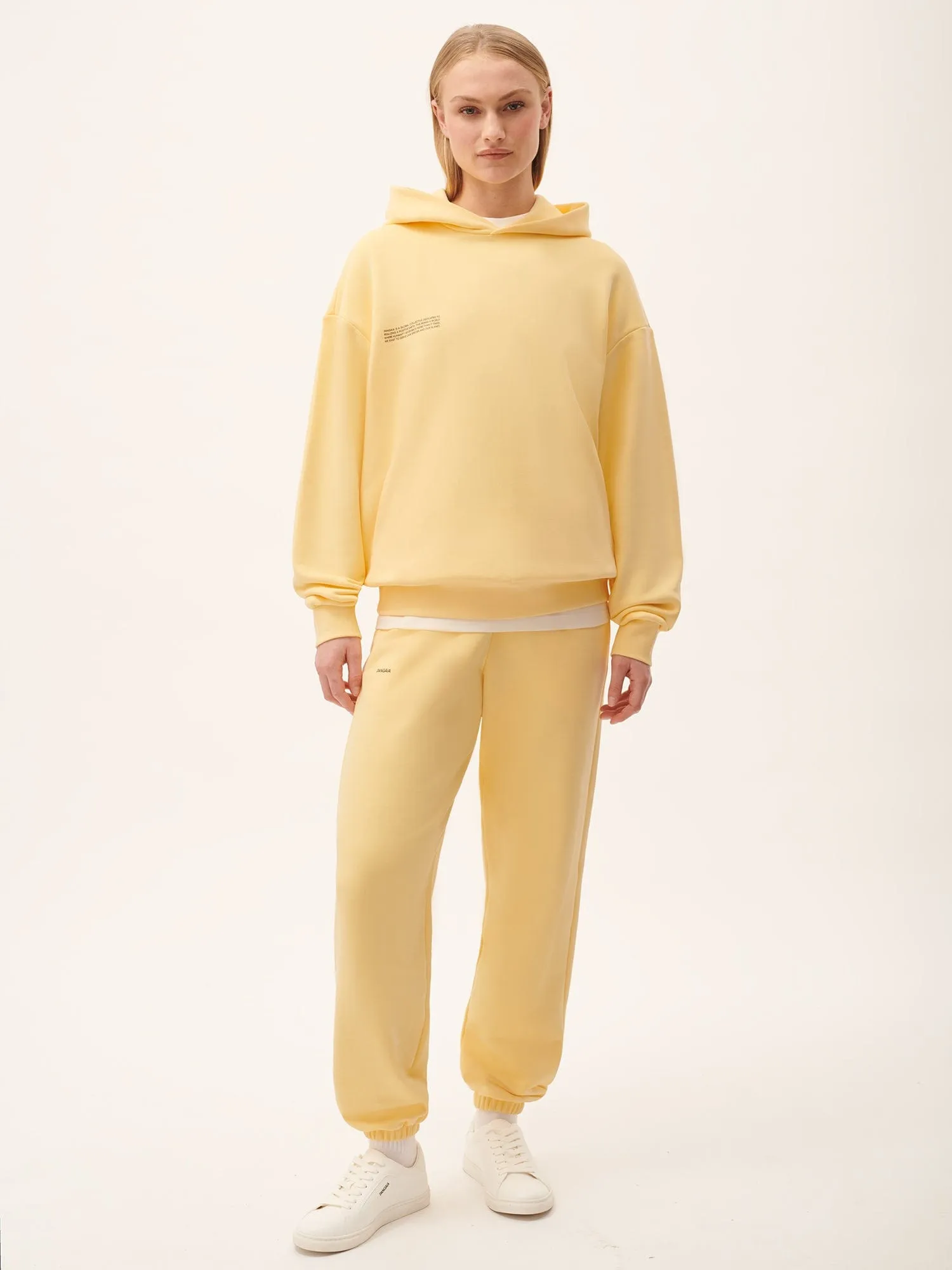 Womens 365 Midweight Hoodie—Seashell Yellow