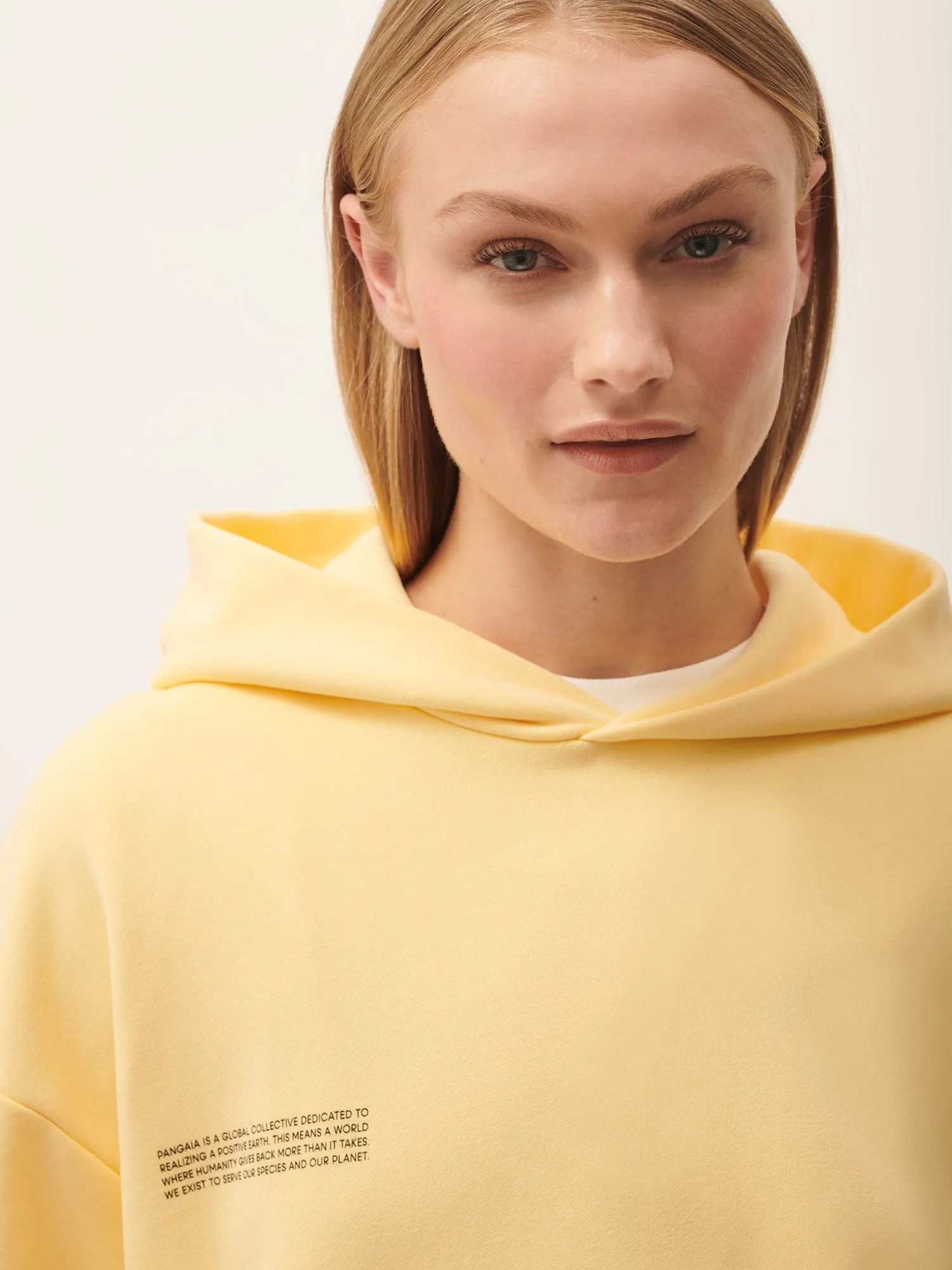Womens 365 Midweight Hoodie—Seashell Yellow