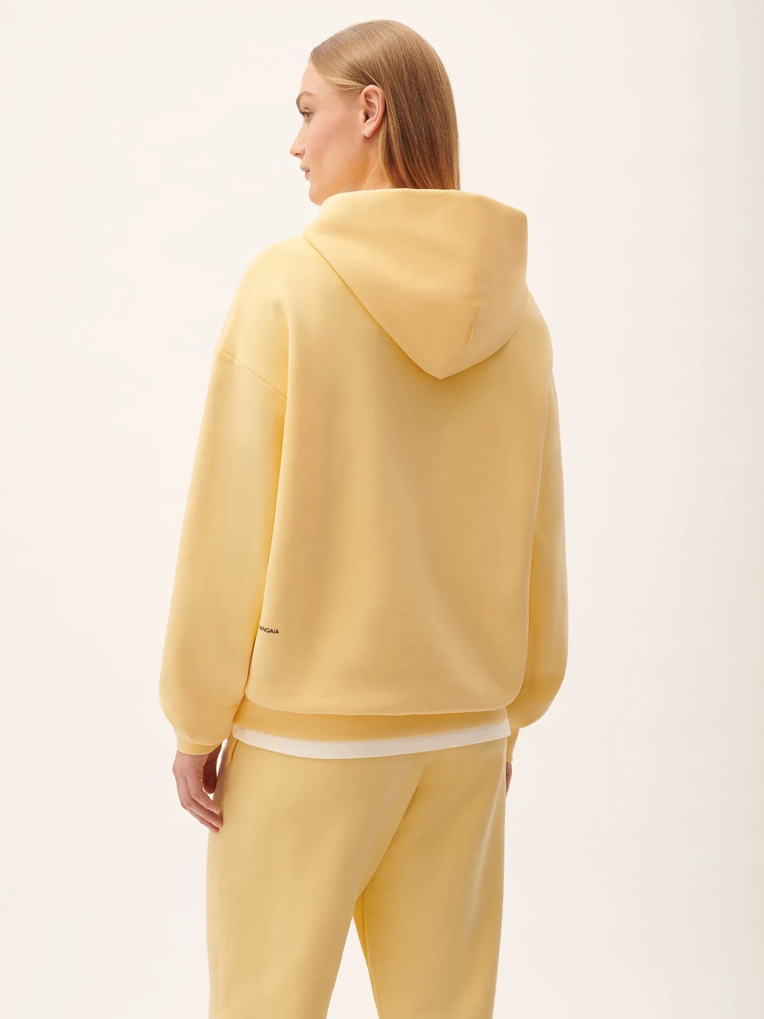 Womens 365 Midweight Hoodie—Seashell Yellow