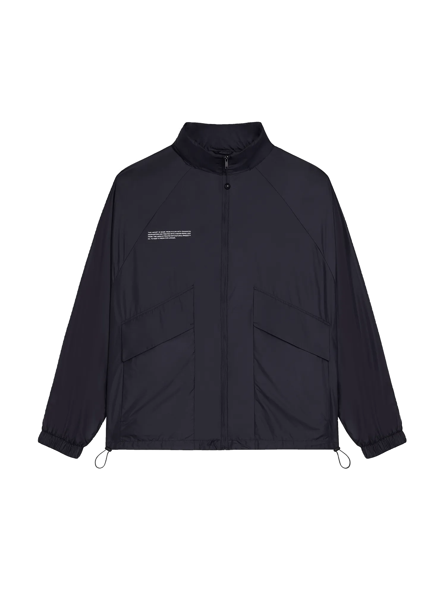 Womens Nylon Jacket—black